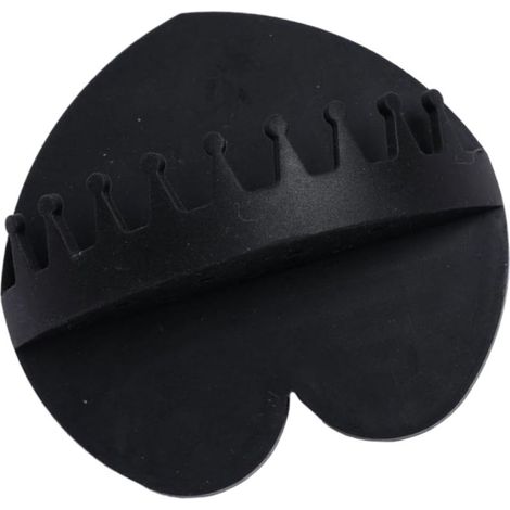 Collecteur de cheveux pour douche, attrape-chute en silicone, ventouse murale anti-encrassement, facile à installer, idéal pour la baignoire de (1/5)