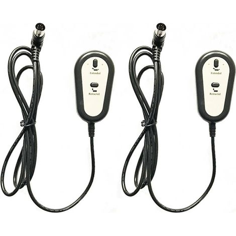 2x Télécommande pour fauteuil releveur électrique inclinable, 2 boutons, appareil électroménager (1/5)