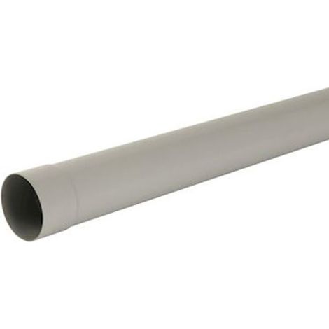 Tube de descente Ø100 en 4ml gris