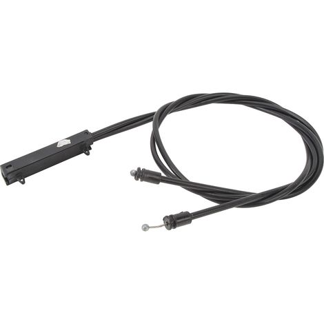 Mando a distancia para apertura del capó 51237184454 para BMW Serie 5 E60 E61 2004-2010 - Cable mecánico de larga duración ABS/Metal