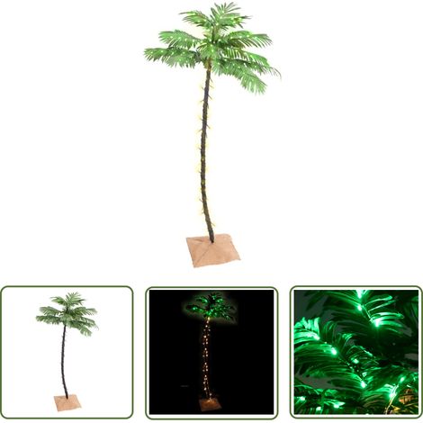LED-Palme, 96 LEDs, warmweiß, 180 cm (1/5)