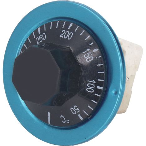 Bouton de réglage de température 16A à réarmement automatique, interrupteur de contrôle de température haute précision pour four et chauffe-eau AC250V (1/5)