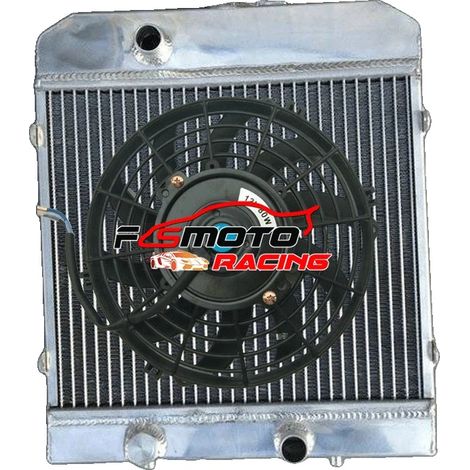 Radiador de aluminio para Arctic Cat, tamaño del núcleo 260 mm x 308 mm, incluye tapa. (1/2)