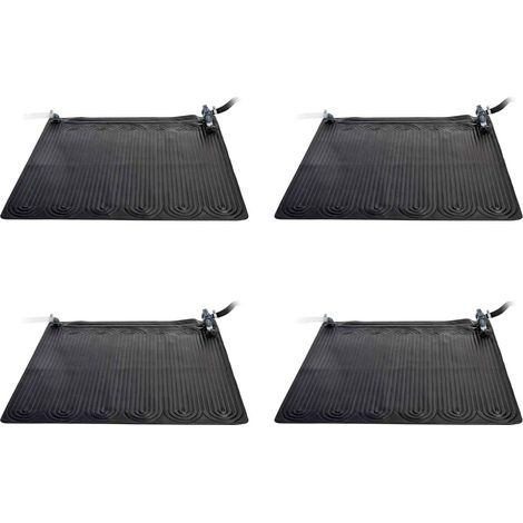 28685 Mantas de calefacción solar 4 pcs 1,2 x 1,2 m PVC INTEX