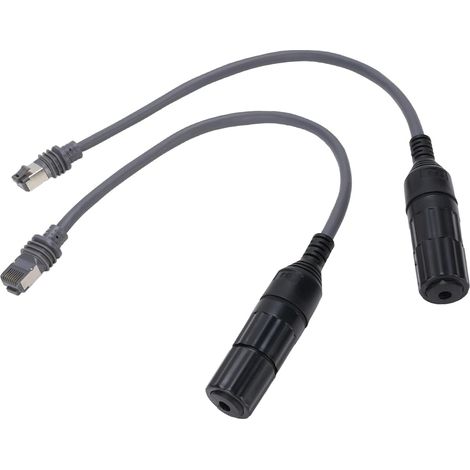 Satellite Cable Extension Adapter, 1200 Mbps RJ45 Outdoor Connector with Stable Signal for Long Distance Transmission, Ideal for Gen 3 (1/5)