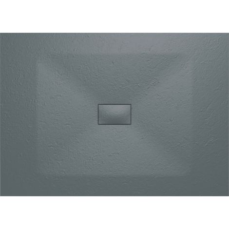 Aquariss SMC Slate Effect Shower Enclosure Tray Base 100cm Wide and Length 140cm Anthracite (1/5)