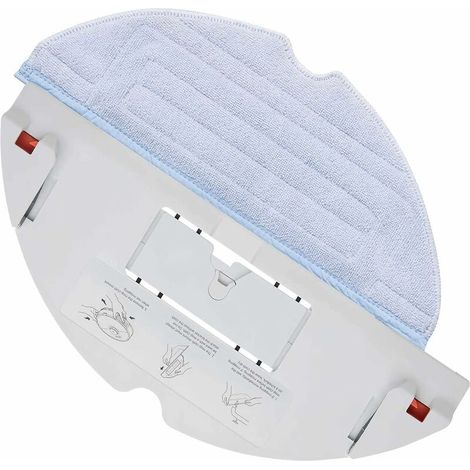 Genuine Accessories Mop Cloths, Mop Replacement Parts, for Q7 Max/S6/S6 Pure/S6 MaxV/S5/S5 Max and E Series (1/4)