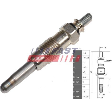 Candela di preriscaldamento rapida FT82710