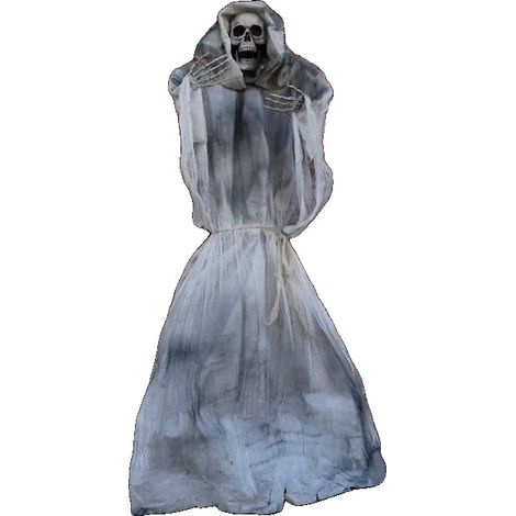 Hängendes Gespenst-Dekor, Gruselige Dekoration, Perfekt für Halloween-Veranstaltungen, Typ C, 180cm (1/2)