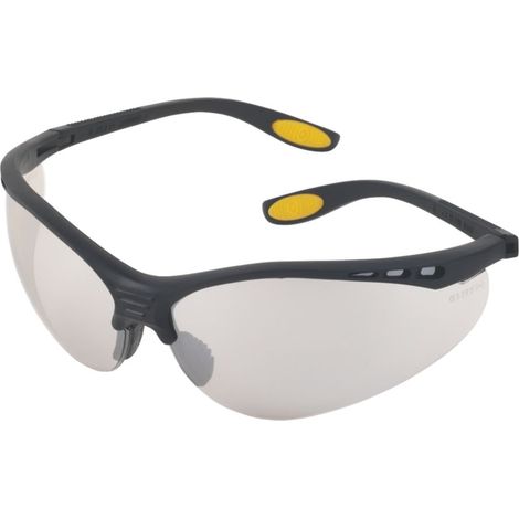Dewalt Lunettes de sécurité tactiques cadre noir et jaune