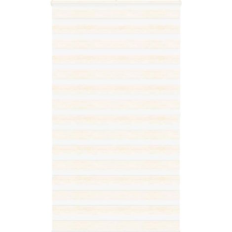 Doppelrollo Marmorbeige 130x200cm Stoffbreite 125,9 cm Polyester
