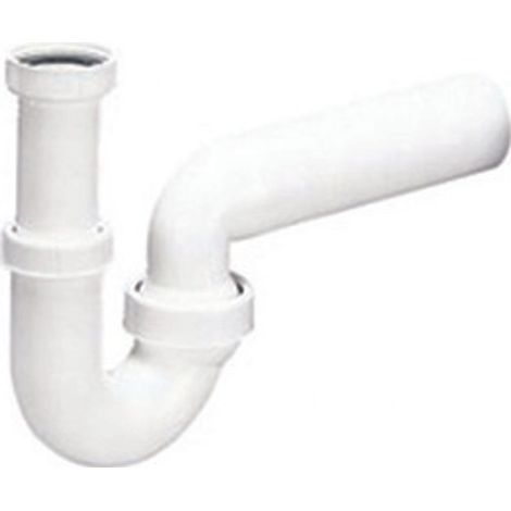 DALLMER Sifón de tubo 100/0, 1 1/4" x DN 50, 010124