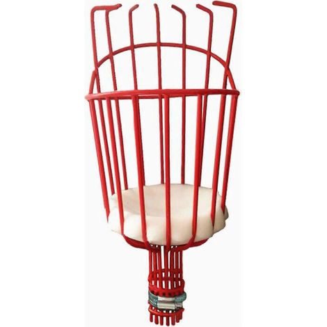 Pince à fruits métallique télescopique, panier profond pour cueillette de pommes et poires, outil de jardin et verger domestique. (1/4)
