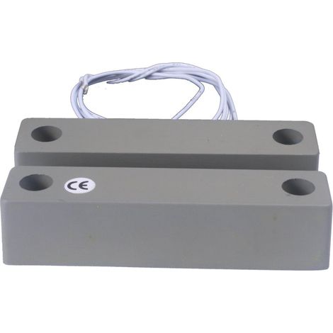 Jandei - Detector de alarma magnético de media potencia en Zinc Detector alarma