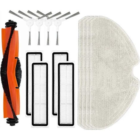 Pour balai à franges Dreame F9 Pro Roller Side Brush, filtre HEPA, chiffons, pièce détachée (1/5)