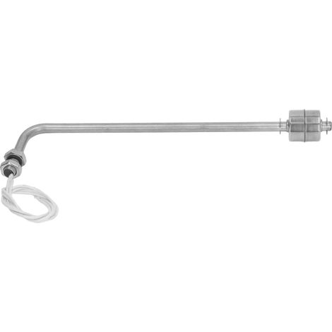 Contrôleur de niveau d'eau en acier inoxydable avec capteur de niveau à flotteur orientable pour chauffe-eau et machines à café (CA 0-220 V).