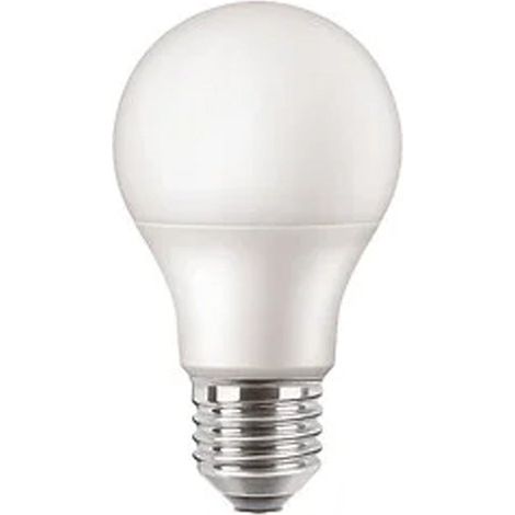 Ampoule E27 Standard - Dépolie - Blanc chaud -  2700K - Lot de 2 - 60W