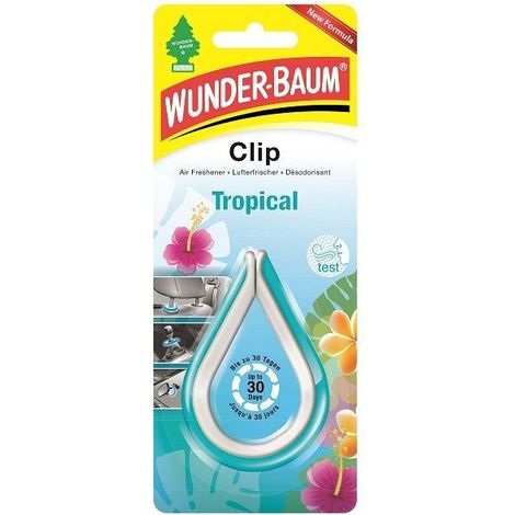 Wunderbaum Lufterfrischer Clip Tropical Autopflege