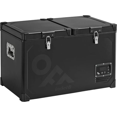 Glacière Electrique à Compression INDEL B STEEL TB65DD BLACK - Vesna