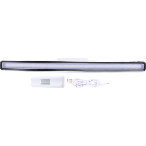 Barre LED sous meuble Rechargeable 55cm Variateur Température Couleur Tactile Magnétique Éclairage Comptoir Cuisine (1/5)
