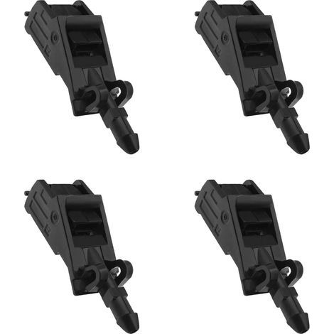 4 x Front Windscreen Washer Nozzles 6RD955985 6E0955985A Windscreen Wiper Spray Jet Compatible with Golf Borra MK4 Passsat B5 Polo (1/5)