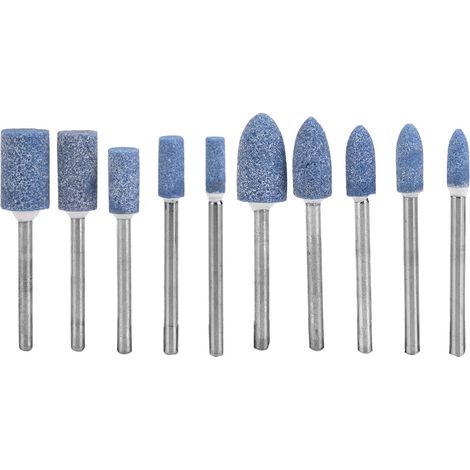 100 Polierscheiben für Schleifmaschinen, blauer Schaft, Durchmesser 3 mm (1/5)