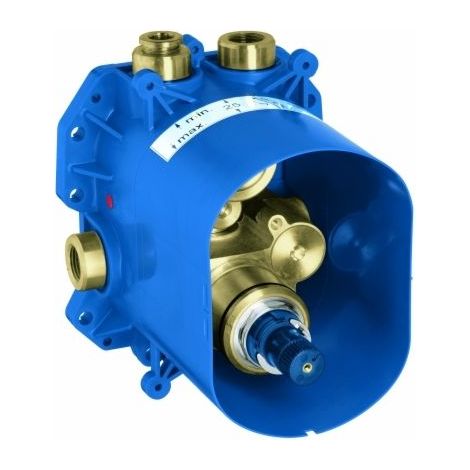 Corps encastré pour mitigeur thermostatique 35500000 – Installation facile – GROHE TurboStat pour régulation température – Débit jusqu'à 50l/min
