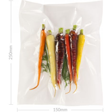 Sac Sous-Vide Gaufrés 150 mm x 250 mm - Boîte de 100 - SousVideTools