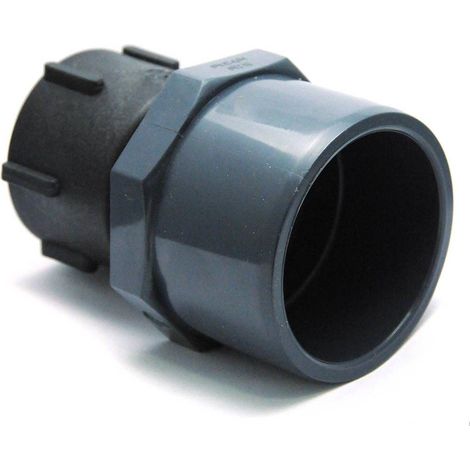 Raccord S60x6 femelle - PVC femelle 75/90 (1/2)