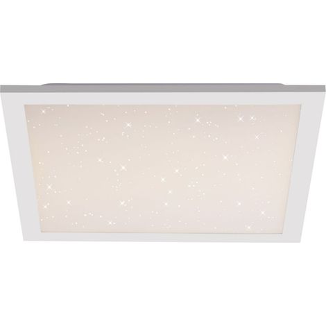 JustLight LED Deckenleuchte Starryflat weiß 29,5 x 29,5 cm dimmbar Deckenleuchte (1/3)