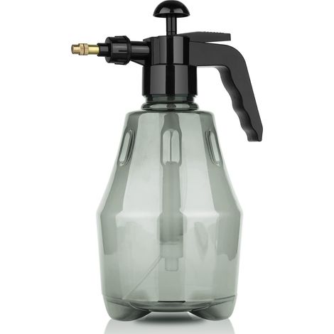 MIMOSON-Pulverisateur de Jardin,1.5L Arrosoir Jardin,Vaporisateur Plante Vide,Vaporisateur,Brumisateur Plante Interieur Extérieur en Plastique, pour L'Arrosage des Plantes (Gris) (1/5)