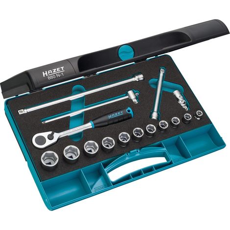 HAZET Steckschlüssel-Satz 880N-1 3/8", 16-teilig (1/5)