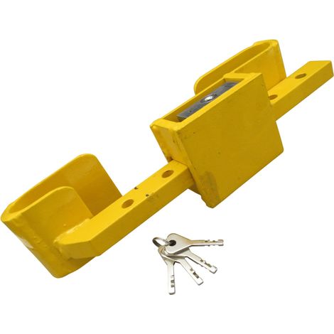 Heavy Duty Shipping Container Lock (Door Storage Trailer Cargo Security Padlock Device Crossbar) (1/5)