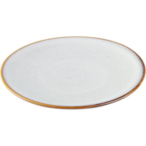 Assiettes Plates Drift Gris Uni 180mm (Lot de 6) - Ref FU189 - Olympia (1/5)