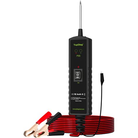Testeur de circuit automobile DC12V/24V, testeur de tension puissant, stylo testeur électrique-AquaForge