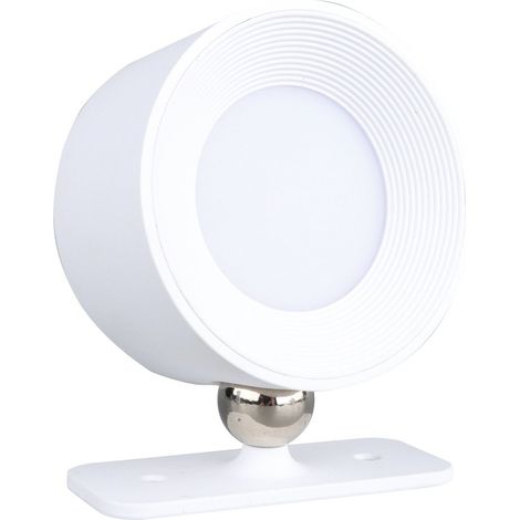 Aplique pared LED Kiraz 3000-4000-6500K recargable USB Blanco