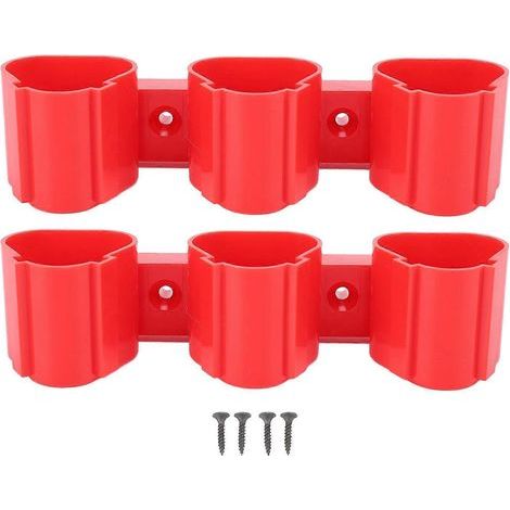 Akkuhalter für Milwaukee M12 Akku-Werkzeuge, Wandmontage, 12V-Akku (1/4)