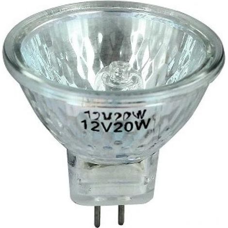 Ampoule lampe halogène 12V 20W diamètre 34mm One pour moto