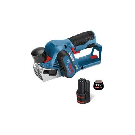Rabot sans fil GHO 12V-20 Bosch / 1x batterie 3,0 Ah