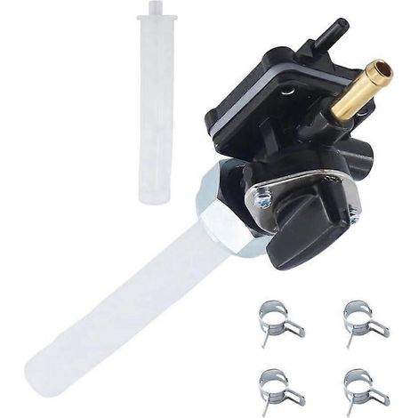 Robinet d'essence 62169-95B 62169-95, sortie droite 22 mm, pour Harley Davidson Sportster 883 XL883 XLH883 et Sportster 1200 (1/5)