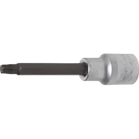 Douille à Embouts 100 mm - 12,5 mm (1/2) Profil Torx T40 - Précision et Robustesse, Acier, Zones Difficiles - D-Work (1/4)