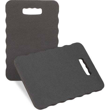 Set di 2 cuscini di protezione per ginocchia lavori giardino 1,5 x 40 x 26 cm in schiuma EVA verde 130006298