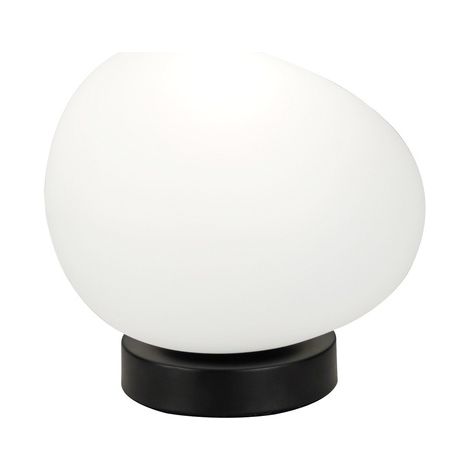 Lampe de table blanche, abat-jour irrégulier, 20 cm, STONES CA41-35219 Candellux
