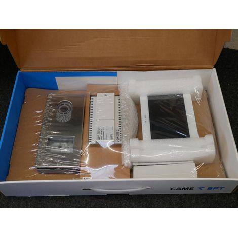 Kit portier vidéo Wifi avec moniteur vidéo intérieur XTS platine extérieur LITHOS Vidéo bouton simple appel double hauteur CAME