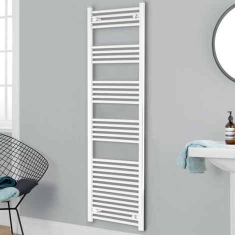 Heatwave Harmony White Ladder Towel Rail 1800mm (H) x 400mm (W) (1/2)