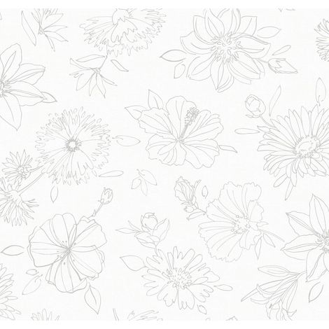 nappe toile cirée rectangulaire Palmas Gris 150 cm x 250 cm ovale (1/2)