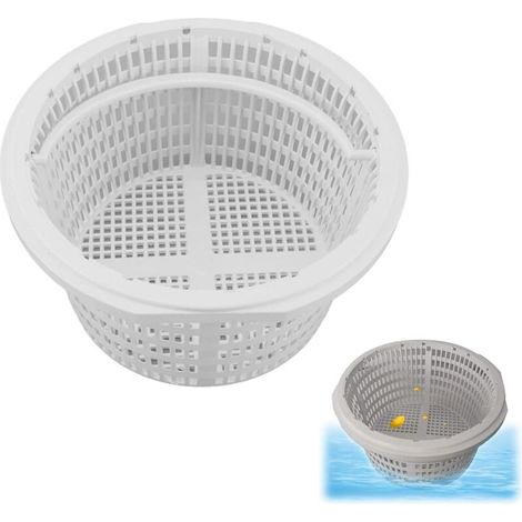 Pool-Skimmerkorb, 19 cm Pool-Skimmerfilterkorb - Ersatzzubehör für eine effiziente Wasseroberflächenreinigung, langlebig und einfach zu installieren.