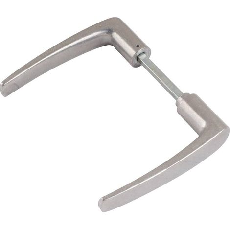 Par de manillas de aluminio 1166 1 vano 7x80 DUVAL BILCOCQ - 36-0123-2708
