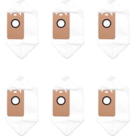 Pack of 6 vacuum cleaner bags for S31, V980 Plus Q6 and M7 Pro/M7 Max models. Vacuum cleaner accessories - AquaForge (1/5)