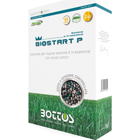 BOTTOS - BIOSTART P / 25 Kg - Concime per prato (1/2)